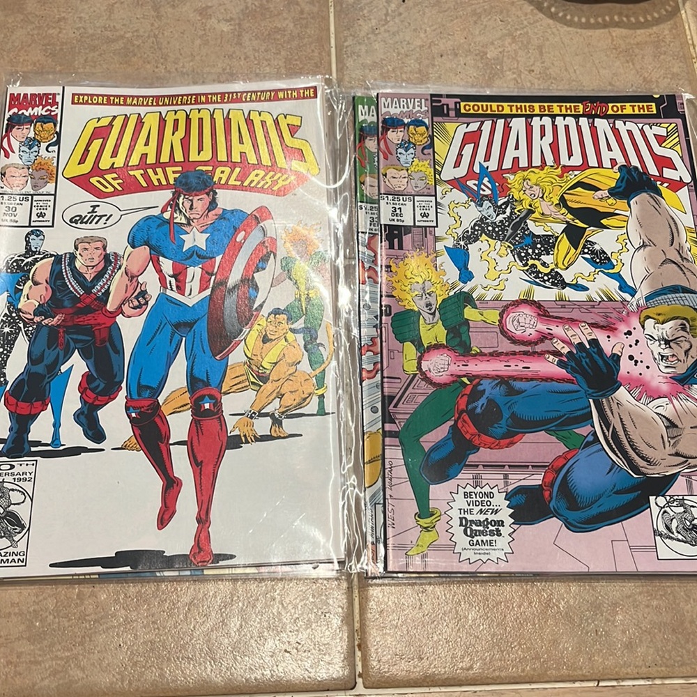 1990 Guardians of the Galaxy #29-33